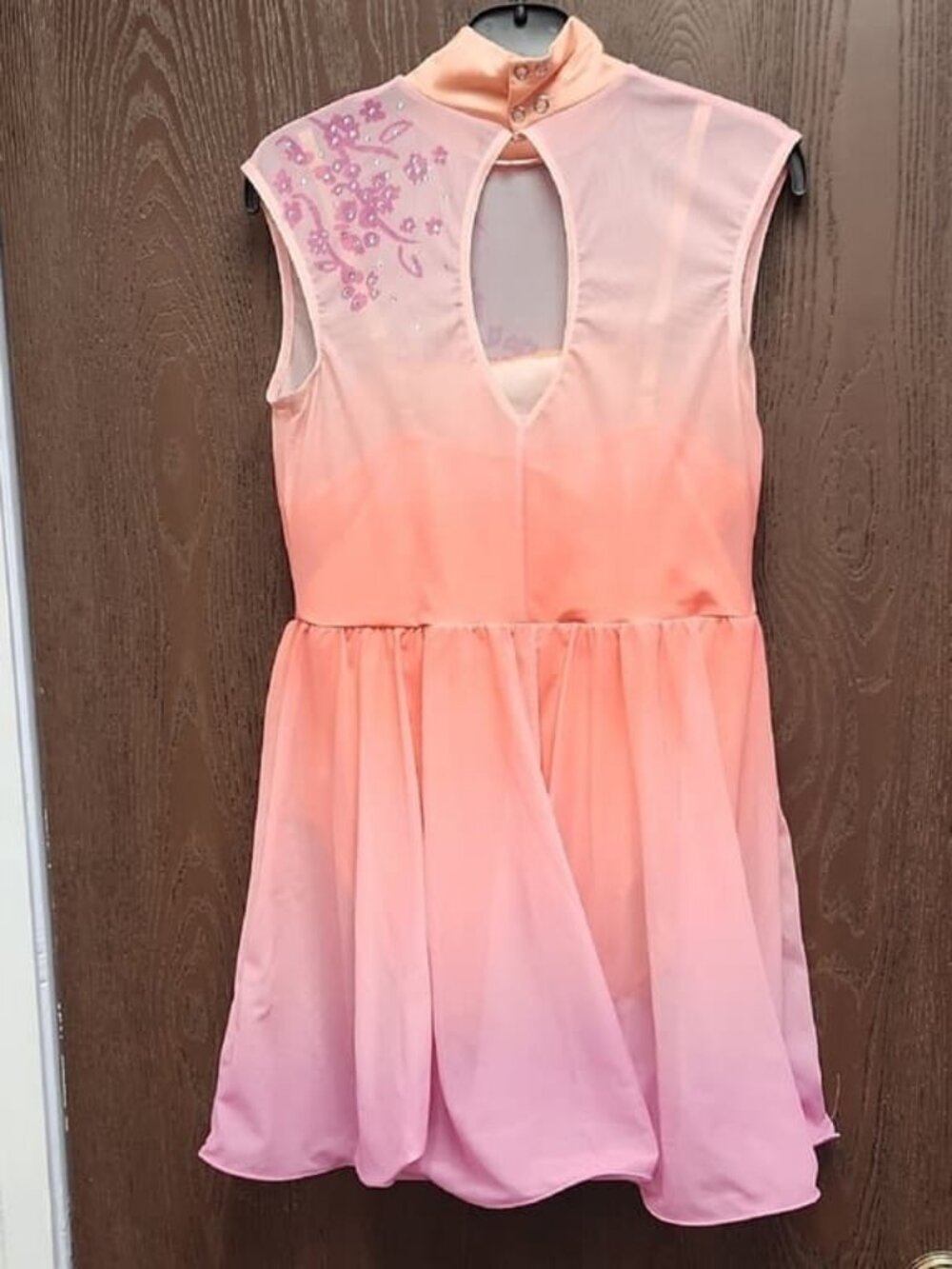Orange and Pink Dance Costum